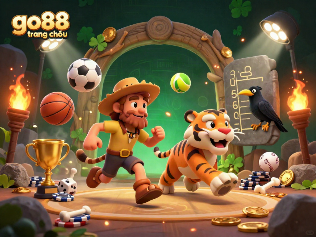 Engage with the exciting go88 trang chủ casino experience featuring lively prehistoric characters and dynamic gaming elements.