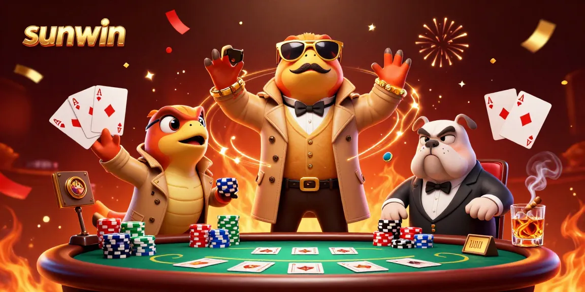 Experience the thrill of sunwin as raptors in disguise navigate a VIP casino lounge.